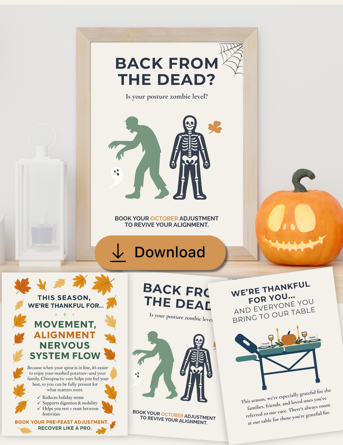 Seasonal Chiropractic Flyers – Digital Download (8.5”x11”)